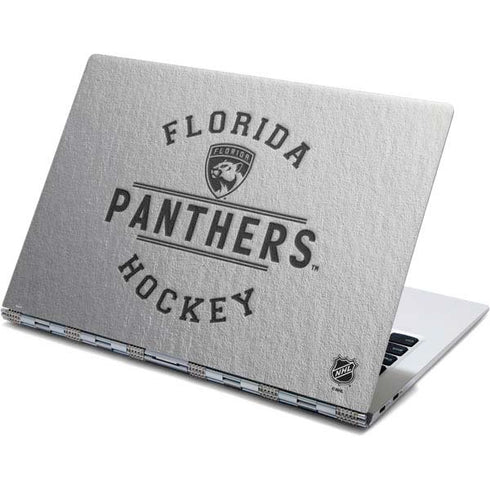 NHL Florida Panthers Black Text Yoga 910 2-in-1 14in Touch-Screen Skin